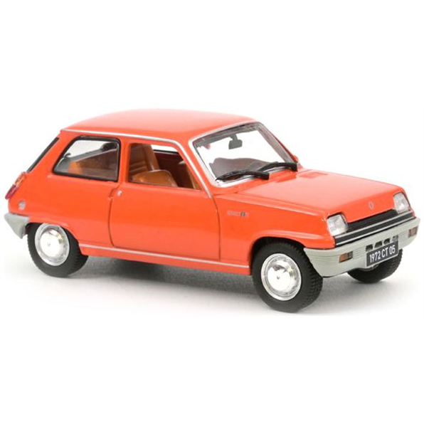 SOLIDO 1/18 -- RENAULT 5 1972 ORANGE -- NEUF BOITE. RARE